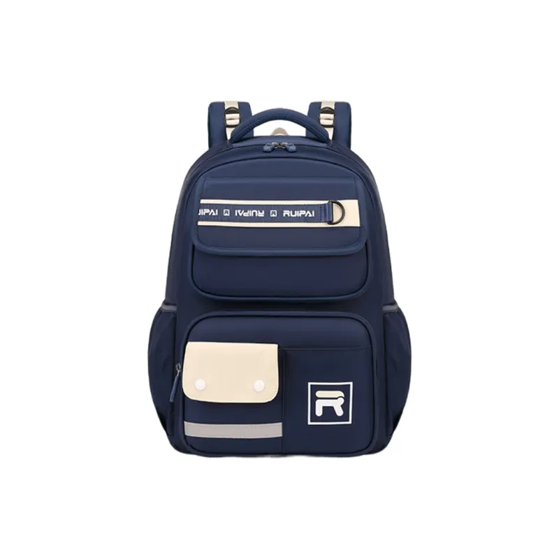 RUIPAI Fabric Student Bag Regular Kids' Interstellar Blue Red/Taro Purple/Peacock Green/Blue Khaki-7