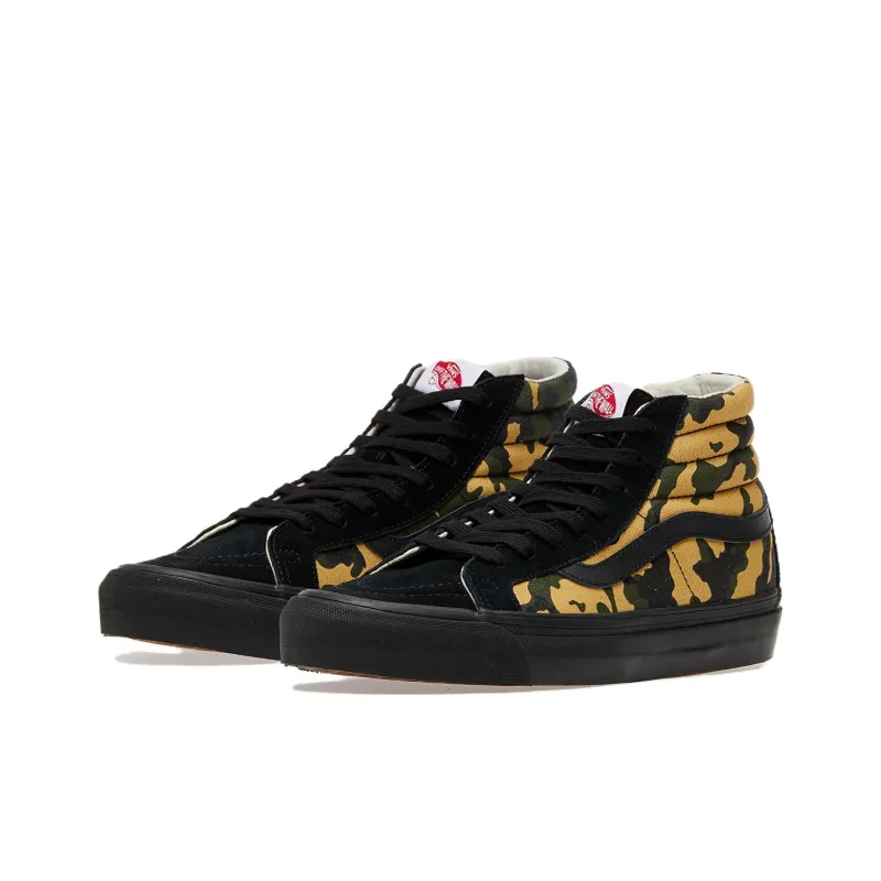 Vans Sk8 Hi Camo Black-3
