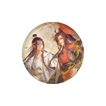 GUANGBO x MODAOZUSHI Tinplate 150mm Extra Large Instant Noodle Badge Badges