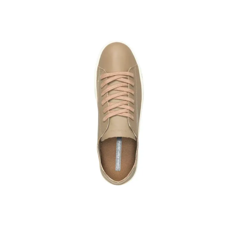 CALVIN KLEIN Jeans Low-Top Skateboard Shoes Men's Brown-2