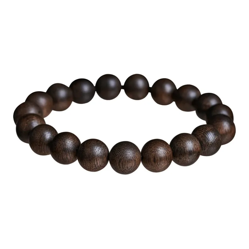 GUMUJIANG Fragrance Agarwood New Chinese Style Single Wrap Beaded Bracelet Unisex-6