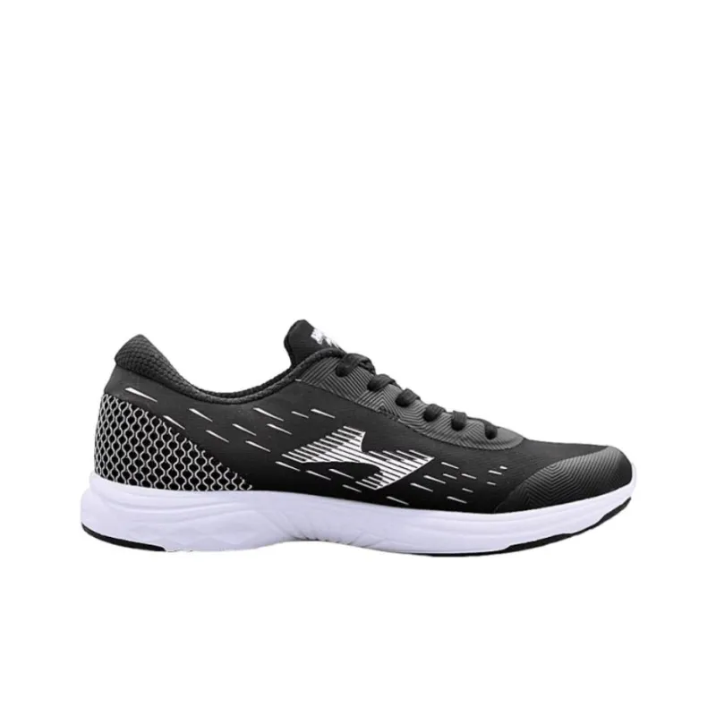HEALTH Cushioned Wear Resistant Breathable Low Top Running Shoes Unisex Black-1