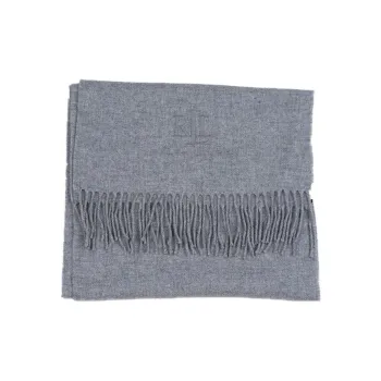 LAUREN RALPH LAUREN Wool Knit Scarves Women's Gray