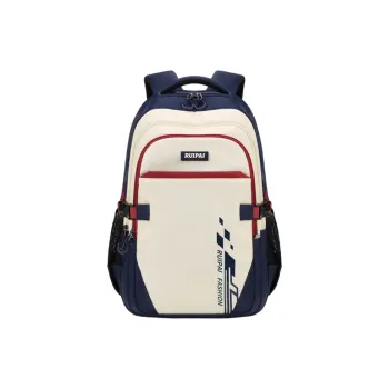 RUIPAI Fabric Backpack Regular Unisex Blue Red/Orange Green