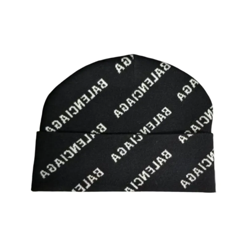 Balenciaga   Beanies Unisex Black-0