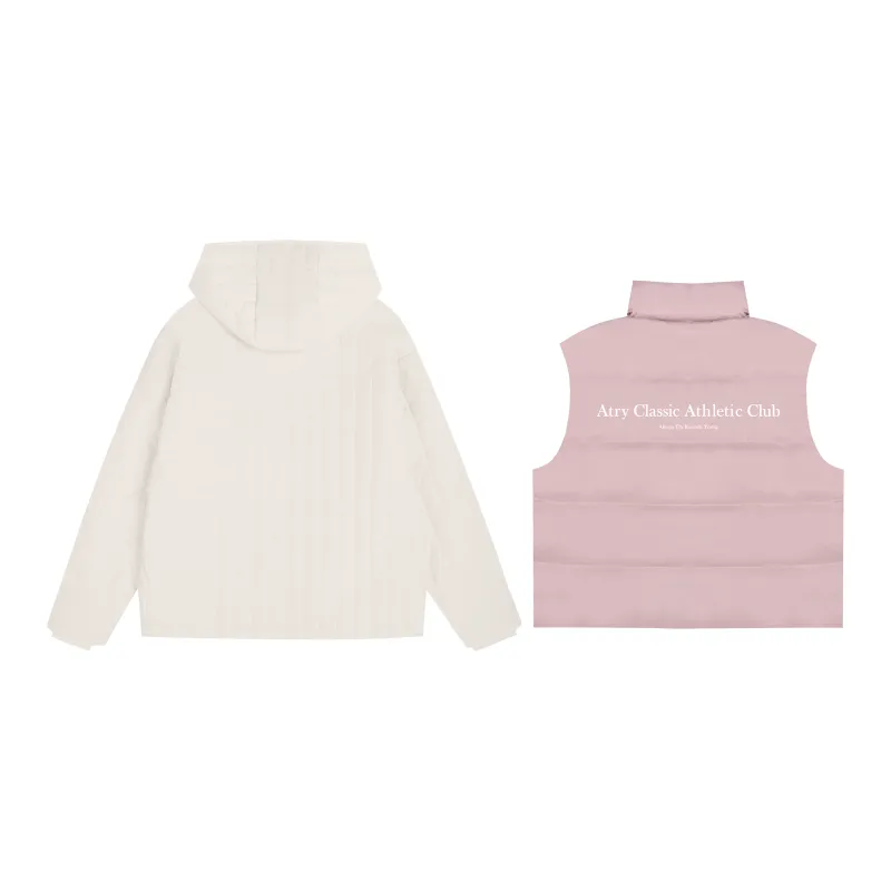 Atry Alphabet Slogan Series Puffer Jacket Unisex-11