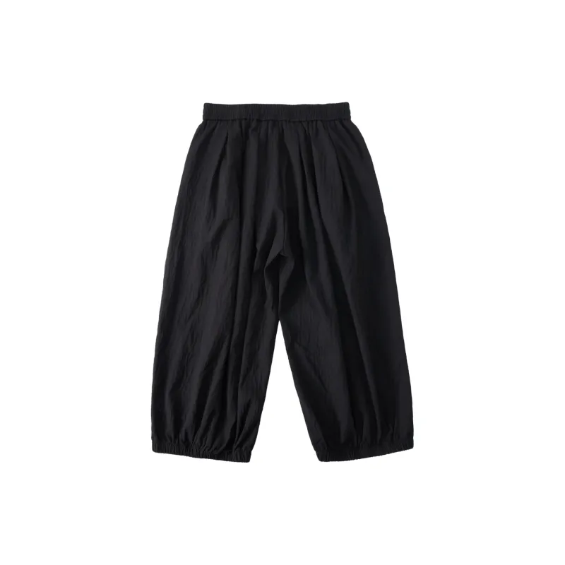 Pin Li Casual Pants Men's Black-5