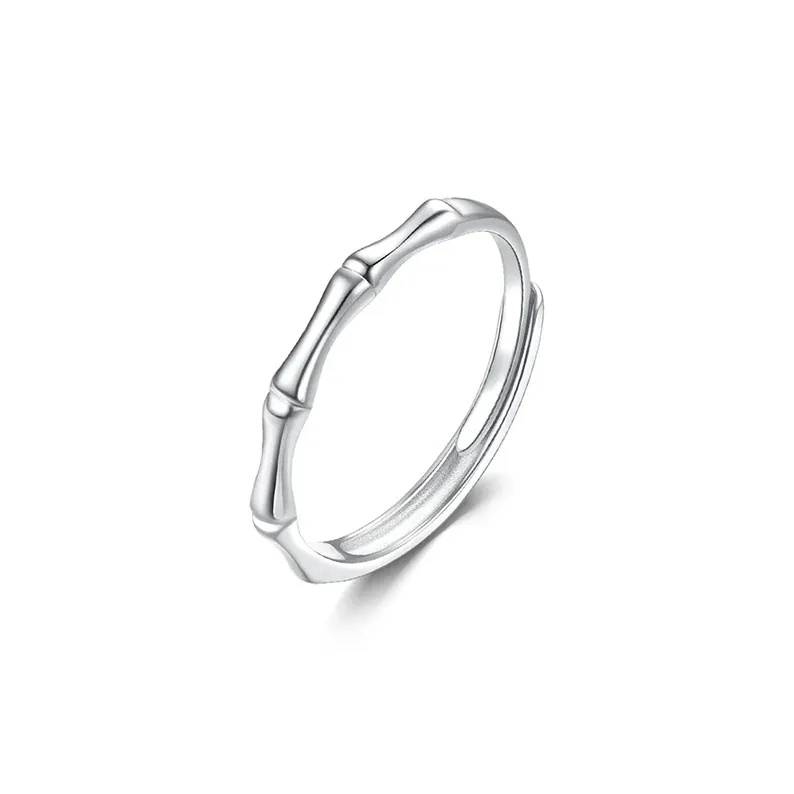 LUCA Sterling Silver S999 Silver Rings Unisex-7