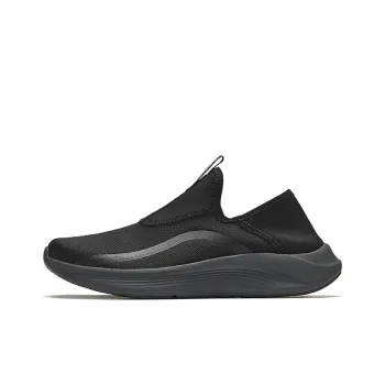 Anta Lightweight Anti Slip Low Top Slip on Training Shoes Women's Black
