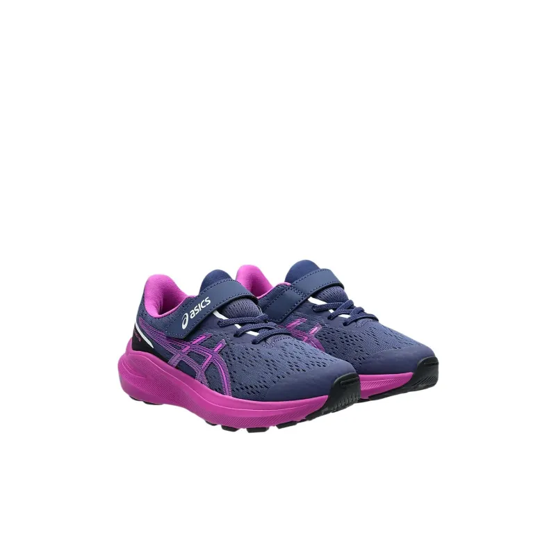 Asics GT-1000 13 Anti-Kick Anti-Slip And Wear-Resistant Low-Top Kids' Running Shoes Indigo/Deep Red Kids'-2