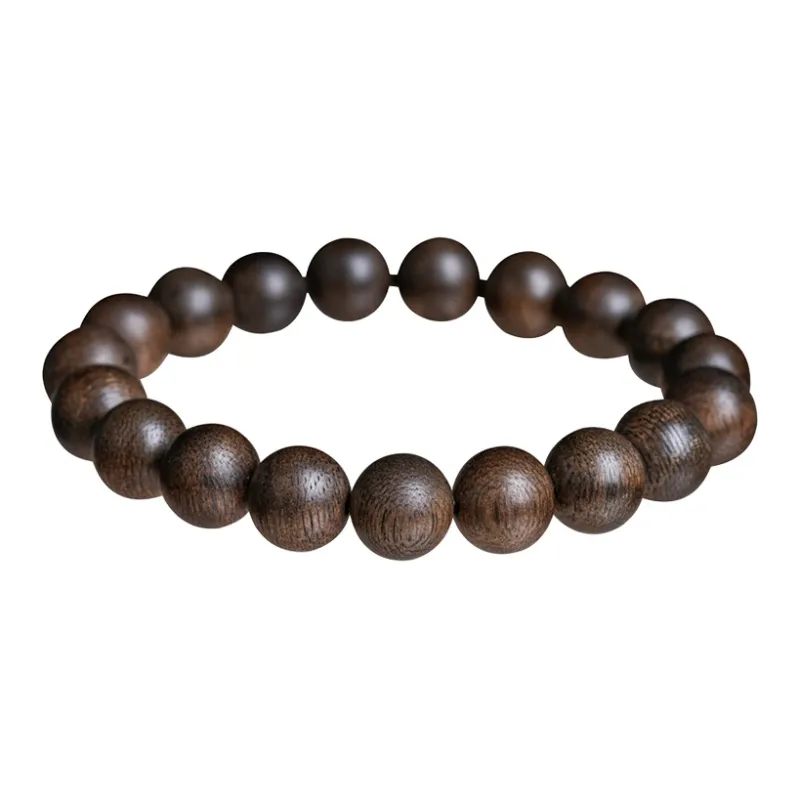GUMUJIANG Fragrance Agarwood New Chinese Style Single Wrap Beaded Bracelet Unisex-12