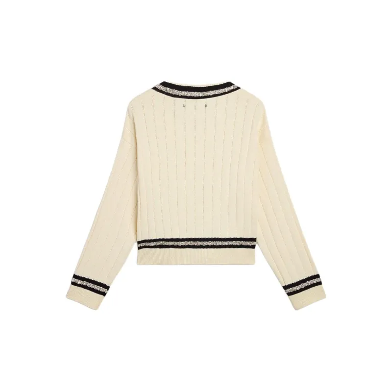 Golden Goose V Neck Embellished Jumper-1