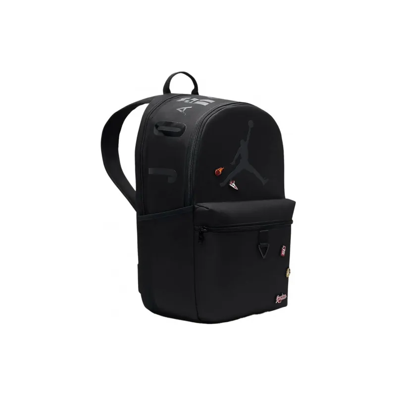 Jordan Polyester Backpack Regular Unisex Black-2