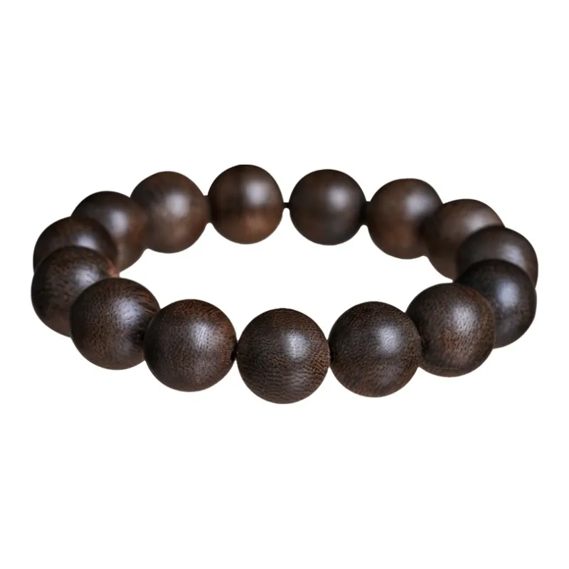 GUMUJIANG Fragrance Agarwood New Chinese Style Single Wrap Beaded Bracelet Unisex-8
