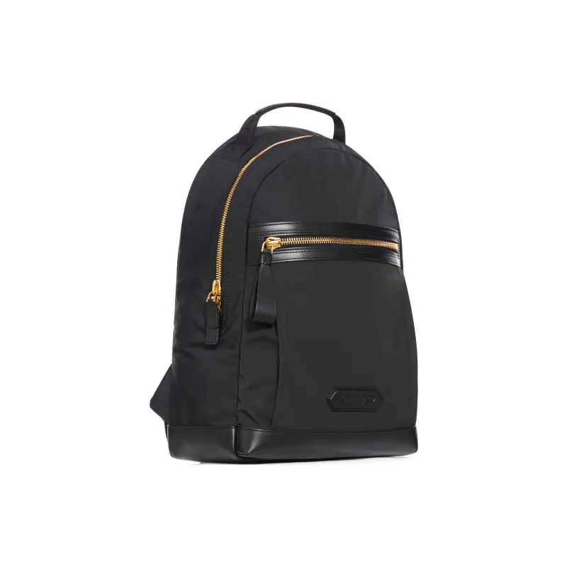 TF Polyester Backpack Men's Black-1