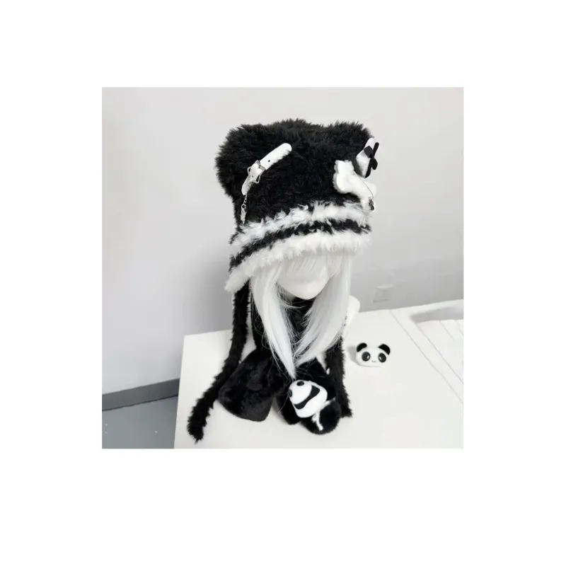 FLIM Polyester Beanies Women's Includes Gift Box Sets-1
