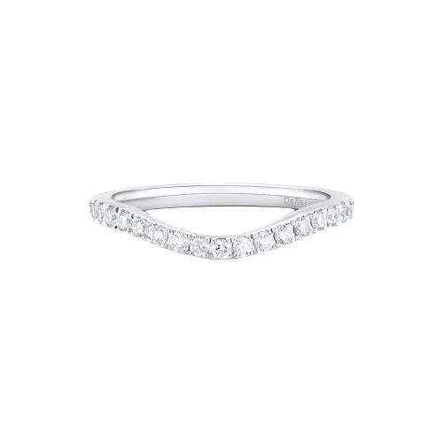 De Beers Platinum Db Classic Diamond Half Eternity Band Ring