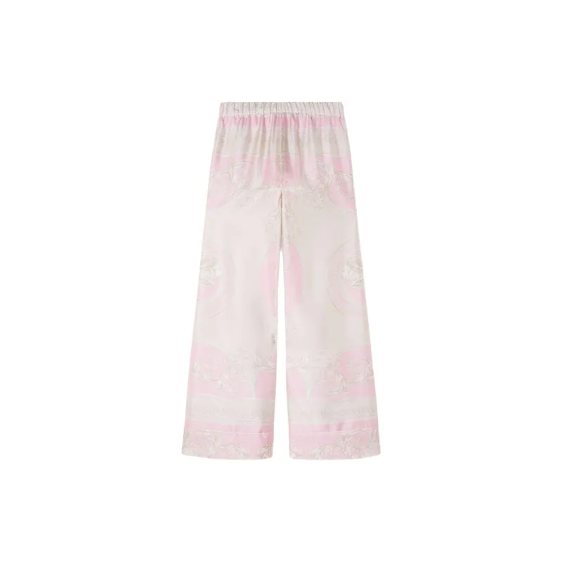 VERSACE La Coupe Des Dieux Silk Trousers-1