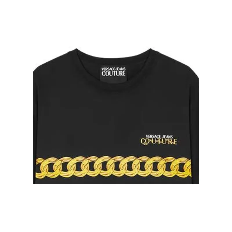 VERSACE T Shirts Men Black-3