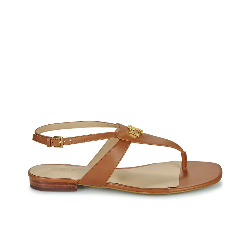 LAUREN RALPH LAUREN Everley Strap Sandals Women's Brown-1