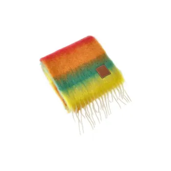 LOEWE Stripe Mohair Scarf