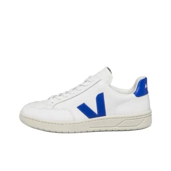 VEJA V 12 Low Top Skateboard Shoes Unisex White