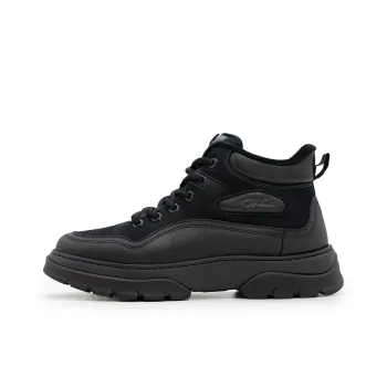 Satchi High Top Casual Shoes Men's Black