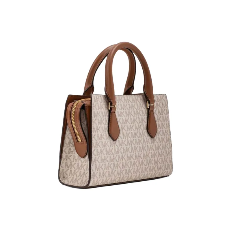 MICHAEL KORS Sheila Artificial Leather One Shoulder Handbag Trumpets Women's Vanilla-1