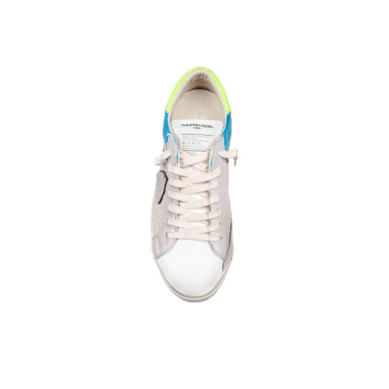 PHILIPPE MODEL Wear Resistant Low Top Skateboard Shoes Men's White-5