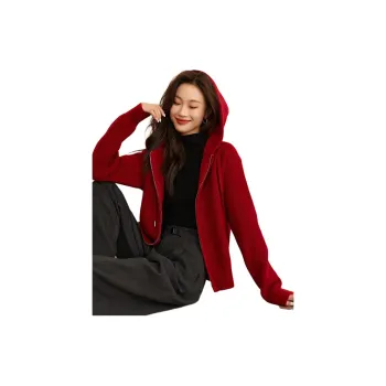 Mo Han Yi Mei Knitwear Women's Red