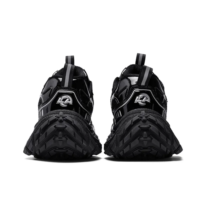 NFL Ultra S Los Angeles Rams Low Top Chunky Sneakers Unisex Black-4