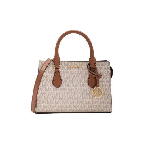 MICHAEL KORS Sheila Artificial Leather One Shoulder Handbag Trumpets Women's Vanilla