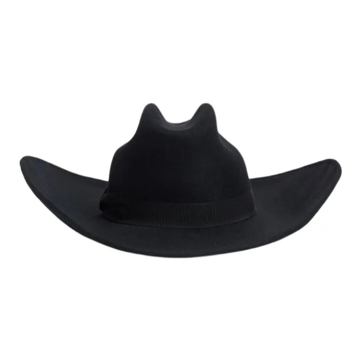 DSQUARED 2 Horn Detailed Wide Brim Hat-1