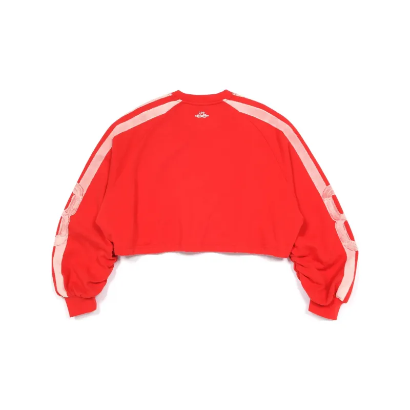 Lee x ANGEL CHEN ANGEL CHEN Collaboration Sweatshirt Women's Red-1
