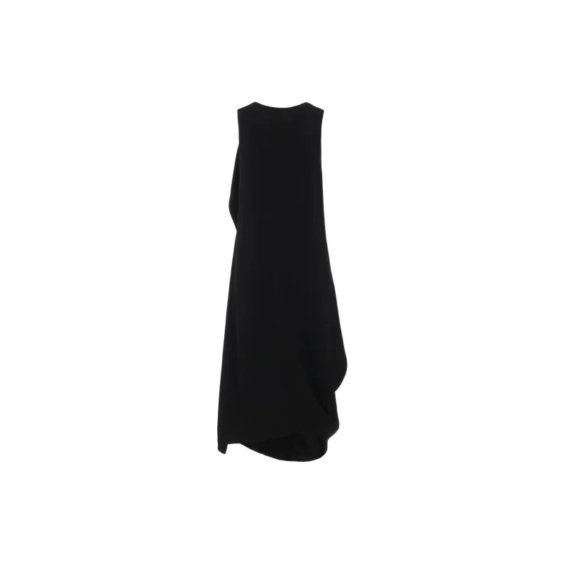 Yohji Yamamoto LIMI Feu FW24 Sleeveless Dress Women's Black-1
