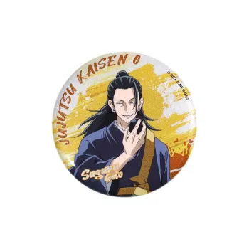 BOOM COMIC Boogie Monsoon Jujutsu Kaisen 0 Silver Onion Craft Large Badge Satoru Gojo Yuta Okkotsu Official Badges