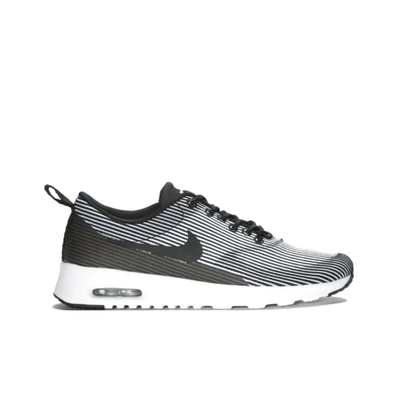 Nike Air Max Thea Anti Slip Wear Resistant Low Top Casual Running Shoes Unisex Black White-1