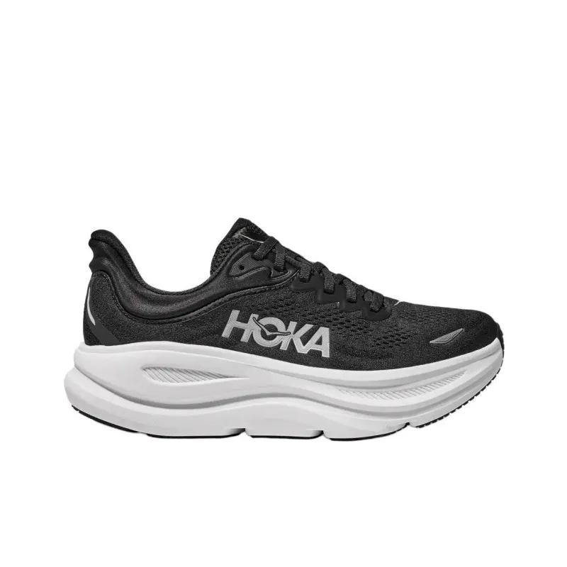 HOKA ONE ONE Bondi 9 Black White-1