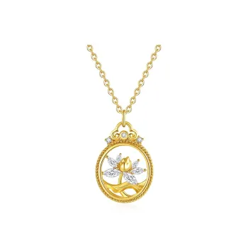 P&N S925 Silver Collarbone Chain Women's
