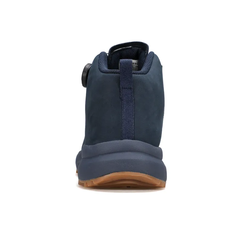HUMTTO Cushioned Wear Resistant Impact Resistant High Top Outdoor Shoes Men's Blue-3