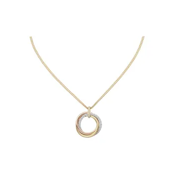 CARTIER 18K Gold Necklaces Unisex Gold