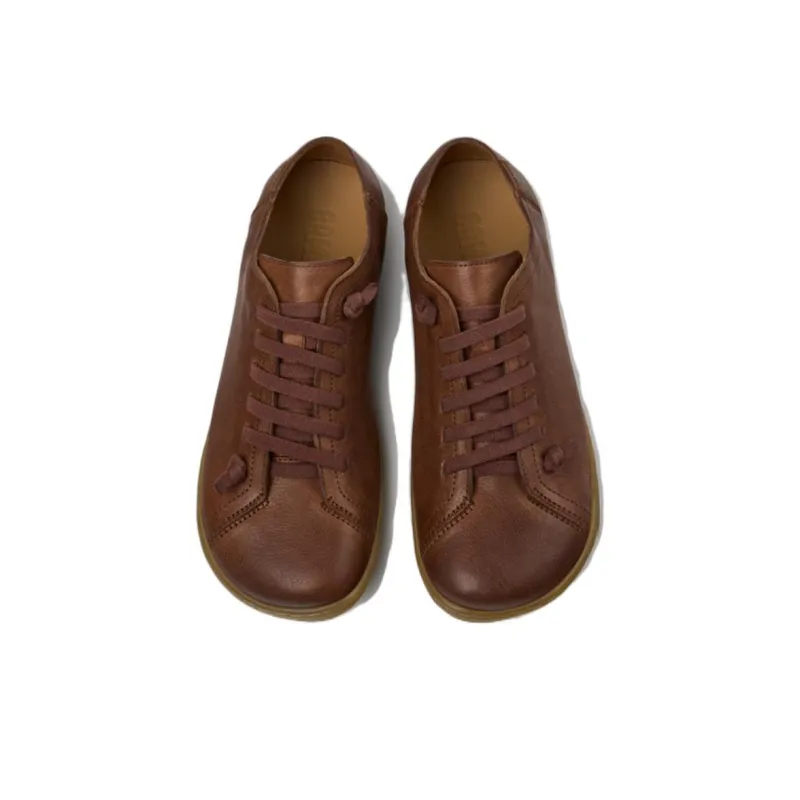 CAMPER Peu Abrasion Resistant Low Top Casual Shoes Unisex Brown-3