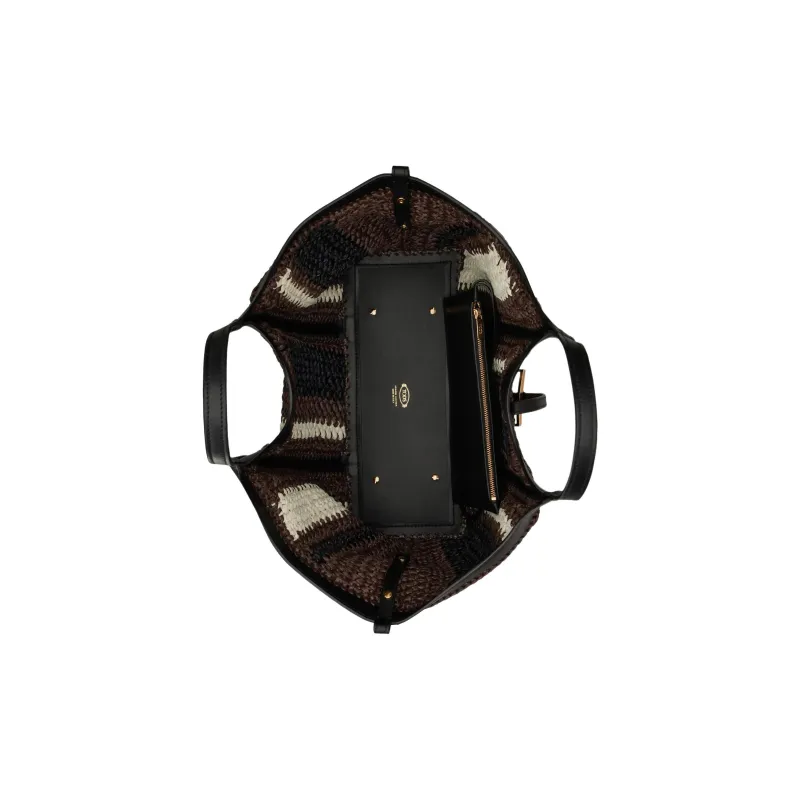 TOD'S T Timeless Medium Shopping Bag-3