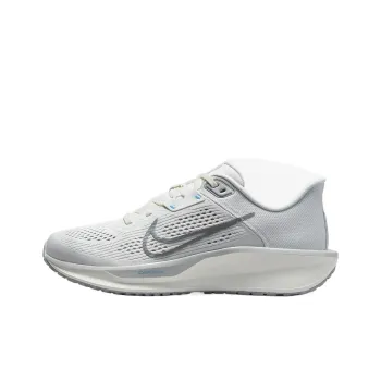 Nike Quest 6 Breathable Lightweight Low Top Running Shoes Women's White Gray
