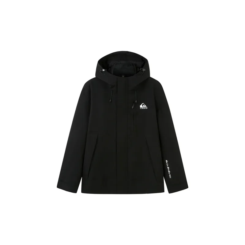 Quiksilver Hiking Cold-Resistant Rainproof Windbreaker Jacket Unisex-4