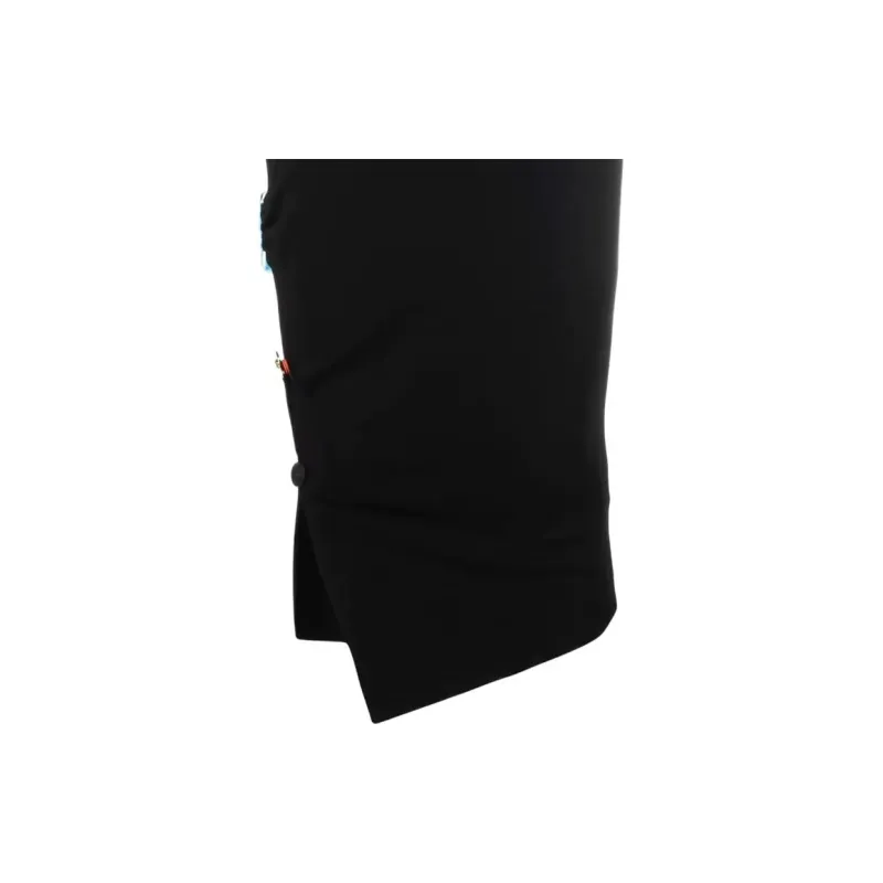 VERSACE SS22 Casual Long Skirt Women's Black-4