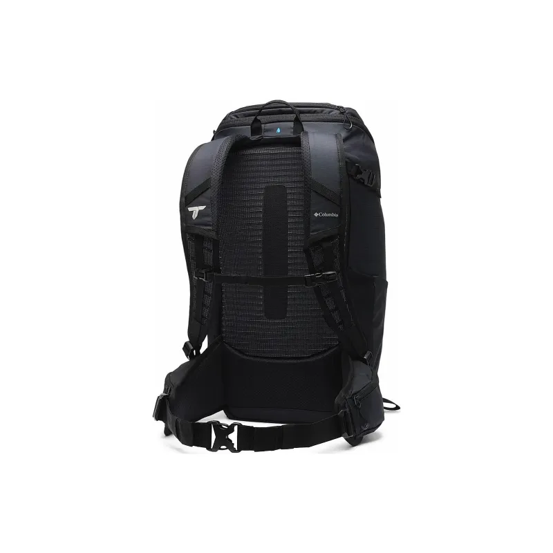 Columbia Fabric Outdoor Hiking Bag Backpacks Unisex Black-2