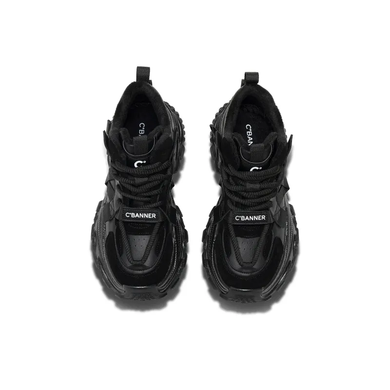 C°BANNER Wear-Resistant Mid-Top Chunky Sneakers Women's-7