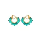 Qinhua Gold Clip-on Earrings