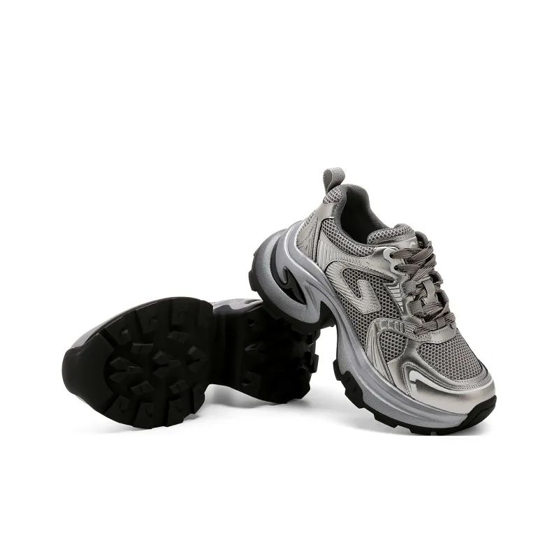 C°BANNER Wear-Resistant Low-Top Chunky Sneakers Women's-2
